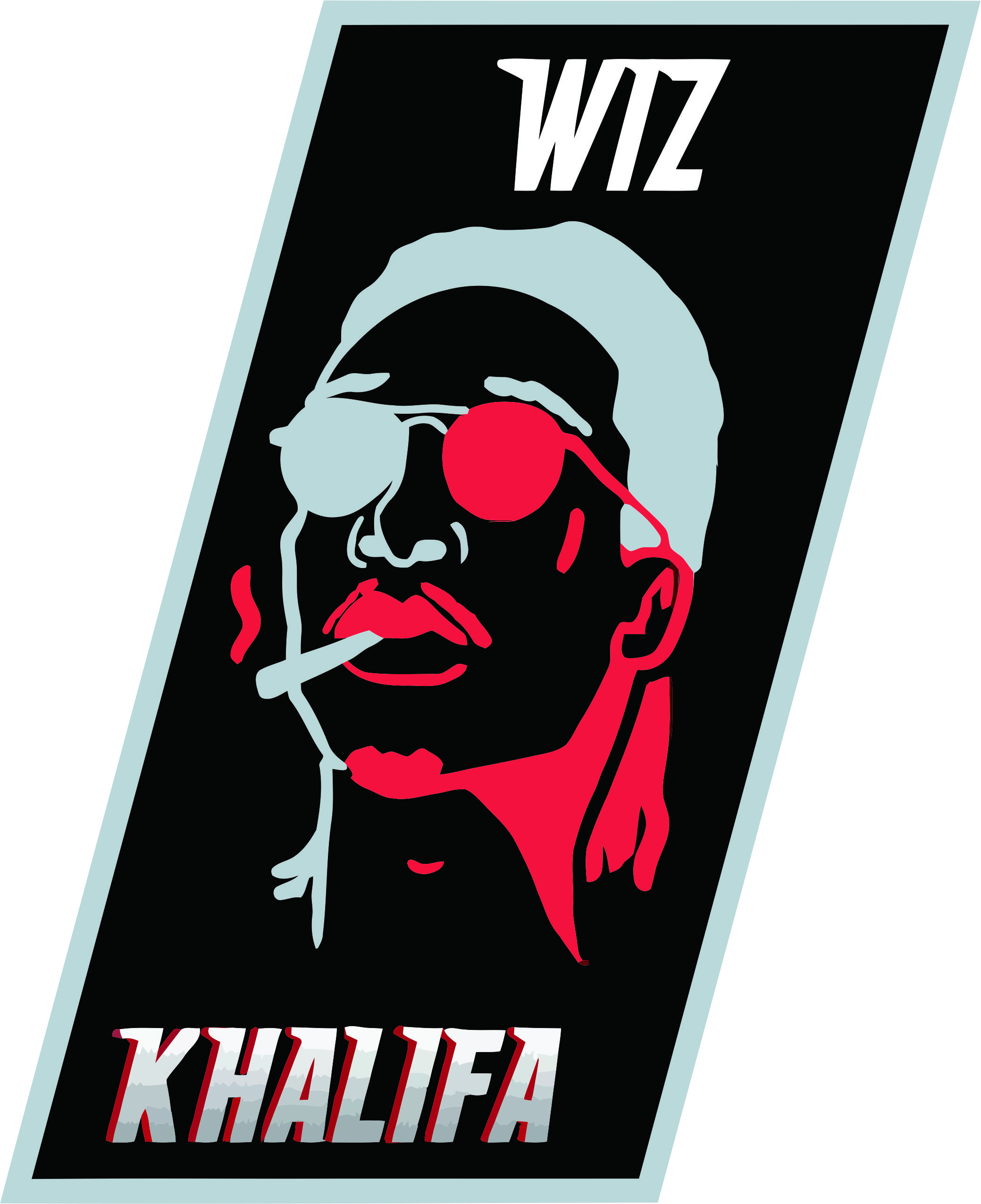 Phoenix Suns Wiz Khalifa Logo DIY iron on transfer (heat transfer)